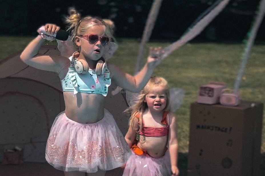 Kleine festivalgangers, grote stijl