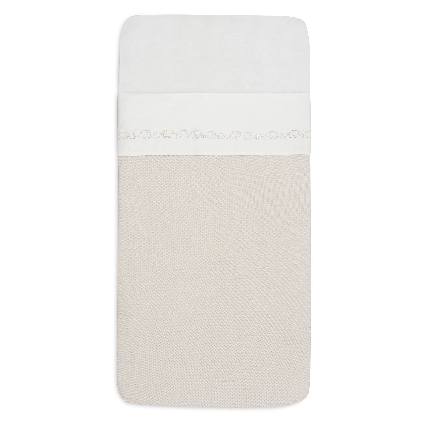 Jollein Laken Wieg 75x100cm | Elephant Tales Jollein Laken Wieg 75x100cm | Elephant Tales