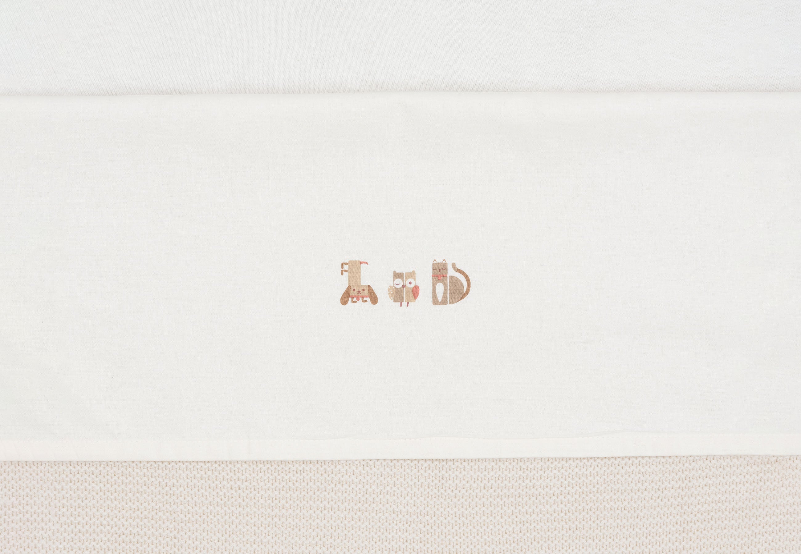 Jollein Laken Ledikant 120x150cm | Animal Friends Jollein Laken Ledikant 120x150cm | Animal Friends