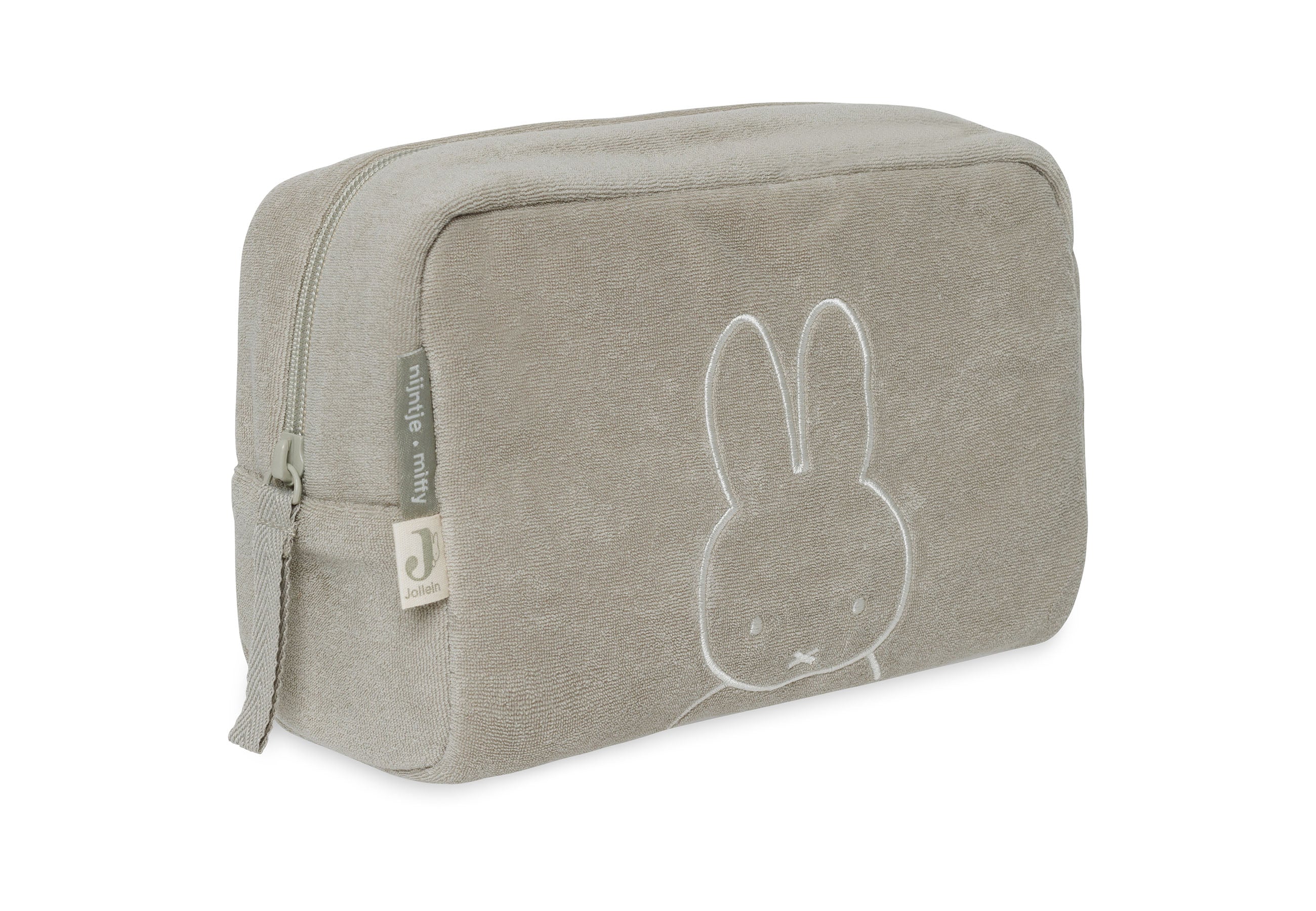 Jollein Etui Toilettas Badstof | Miffy Olive Green Jollein Etui Toilettas Badstof | Miffy Olive Green