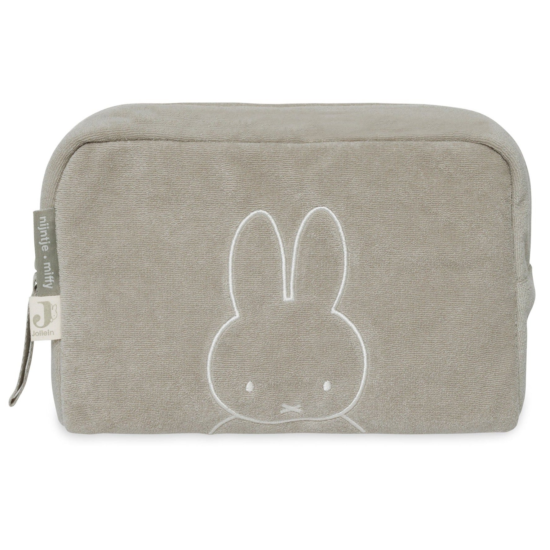 Jollein Etui Toilettas Badstof | Miffy Olive Green Jollein Etui Toilettas Badstof | Miffy Olive Green