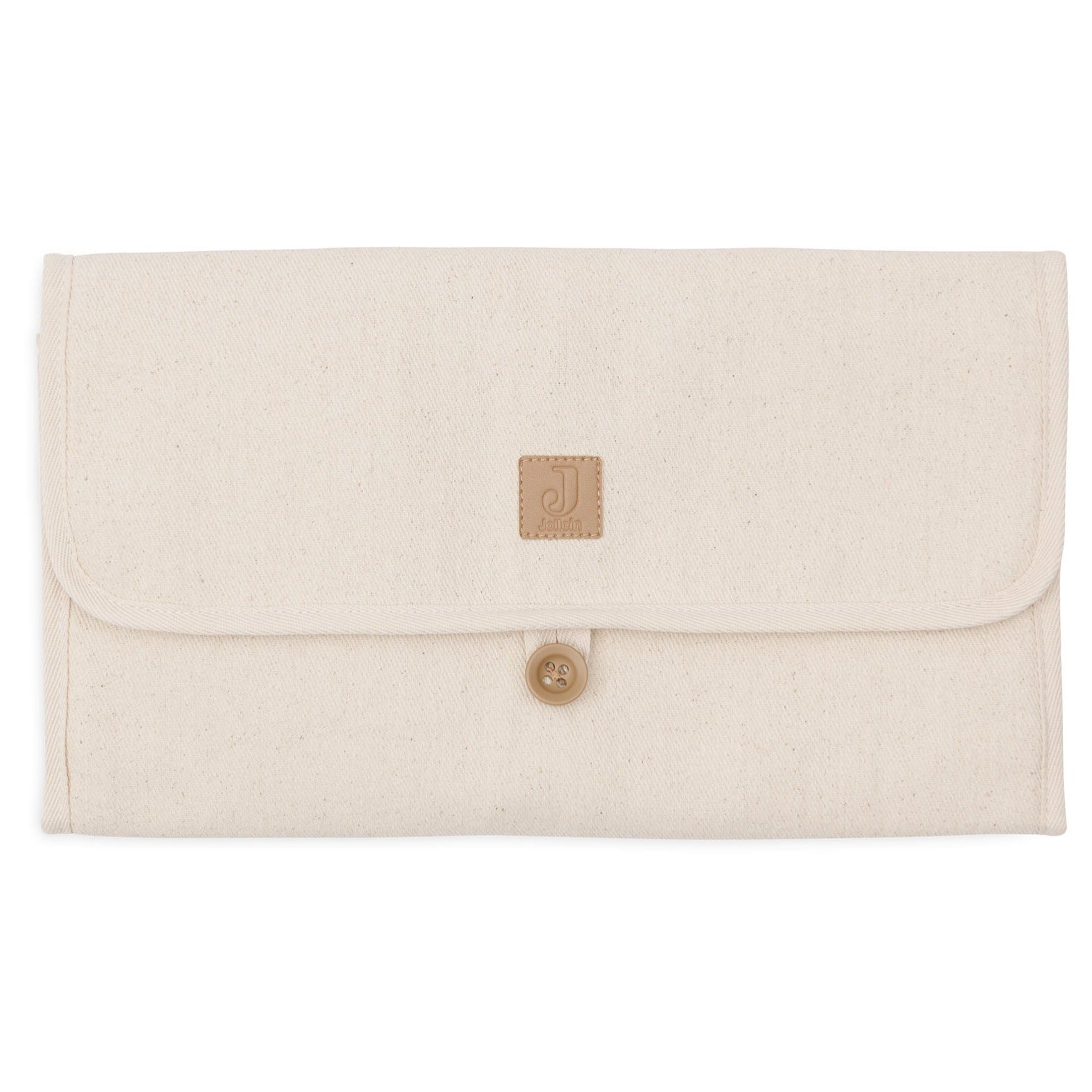 Jollein Verschoningsmat Met Opbergvakken | Twill Natural Jollein Verschoningsmat Met Opbergvakken | Twill Natural