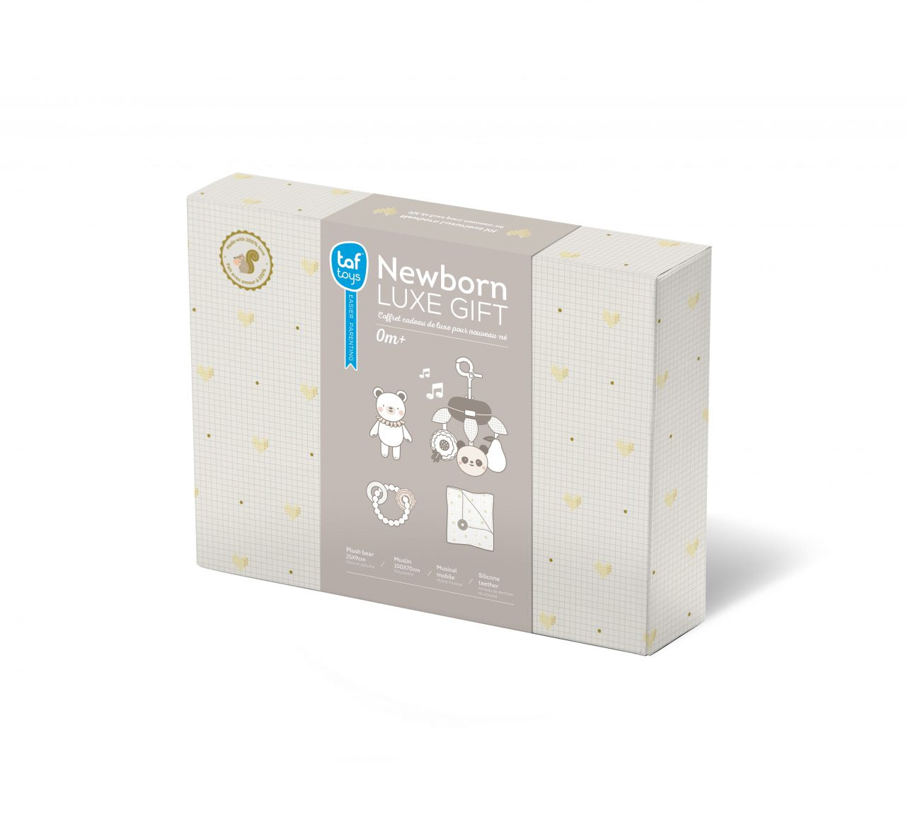 Taft Toys Newborn Luxury Gift Met Baby Speeltjes Taft Toys Newborn Luxury Gift Met Baby Speeltjes