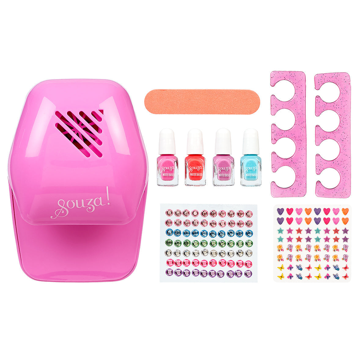 Souza Nageldroger + nagellak set Souza Nageldroger + nagellak set