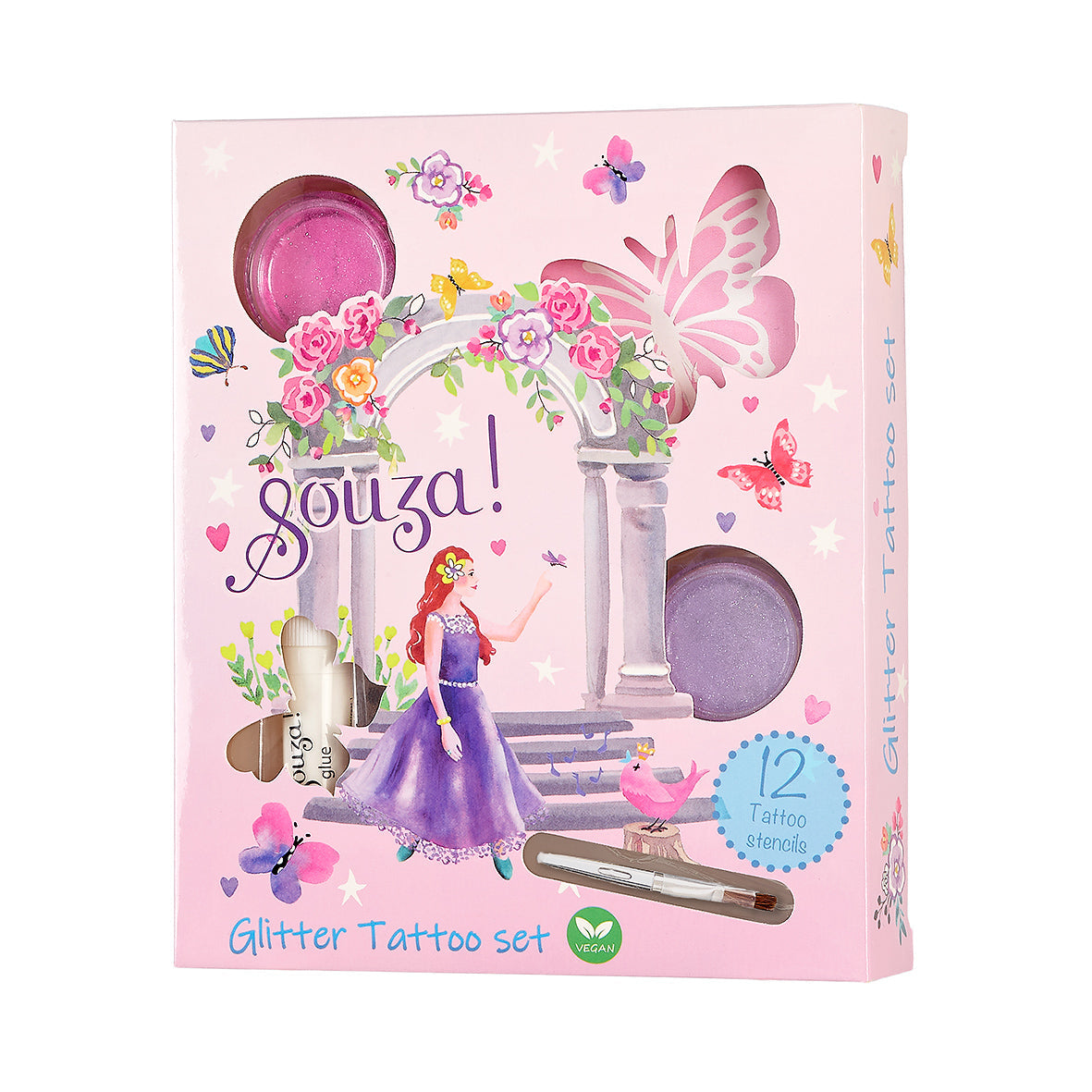 Souza Glitter tattoo set Prinses Souza Glitter tattoo set Prinses