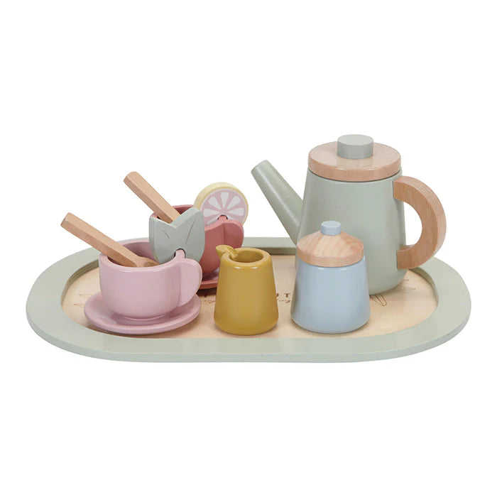 Little Dutch Houten Thee Servies - Speelgoedtheeservies Little Dutch Houten Thee Servies - Speelgoedtheeservies