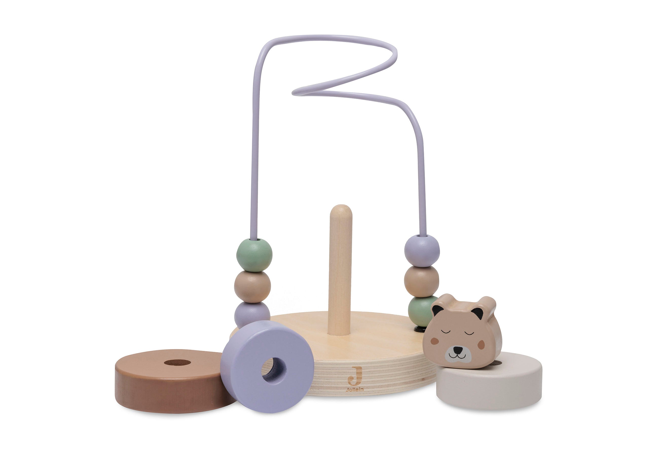 Jollein Houten Bead Maze Cheetah Jollein Houten Bead Maze Cheetah