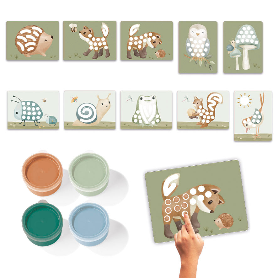Little Dutch Vingerverfset | Forest Friends Little Dutch Vingerverfset | Forest Friends