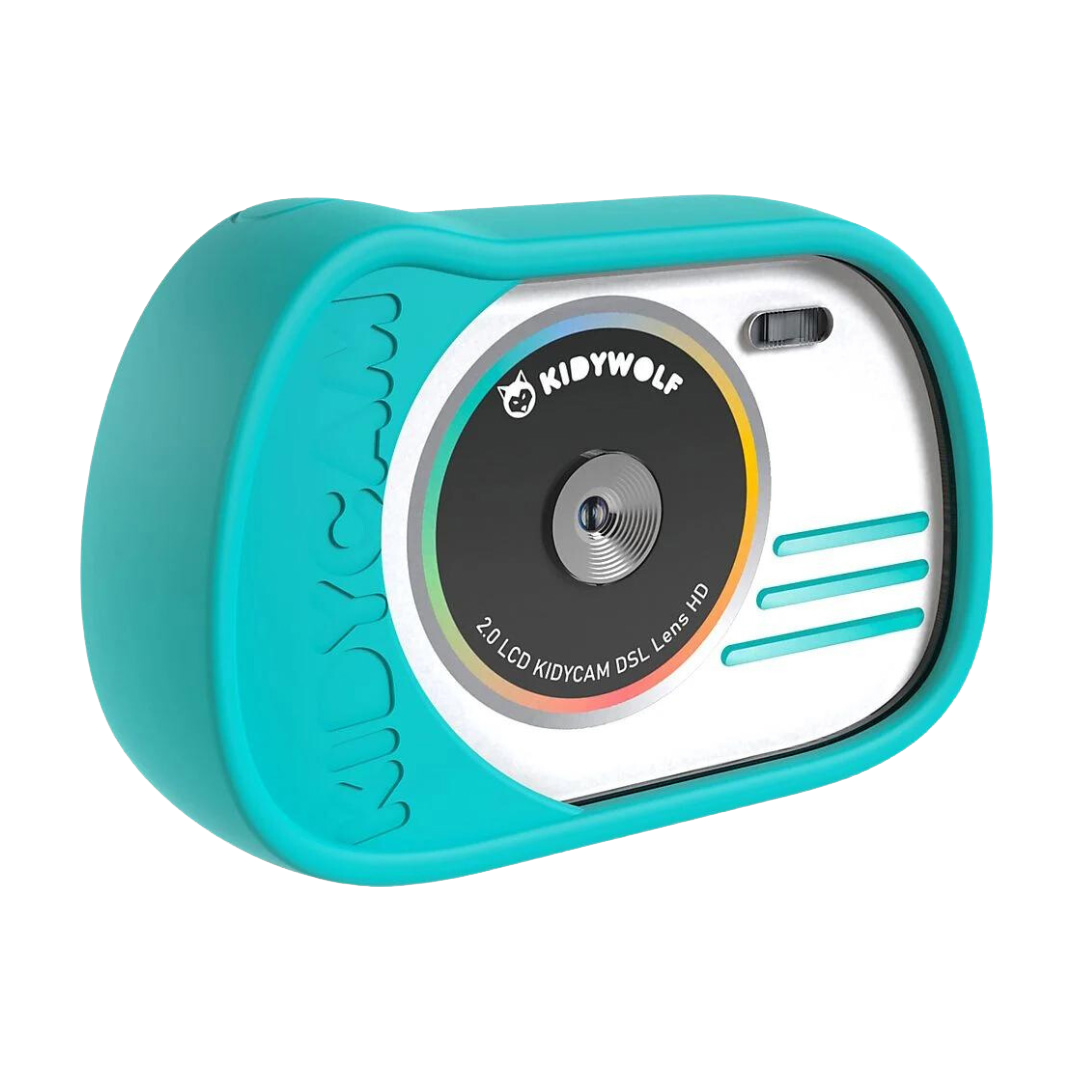 Kidywolf Kidycam Waterdichte Actiecamera | Cyaan Kidywolf Kidycam Waterdichte Actiecamera | Cyaan