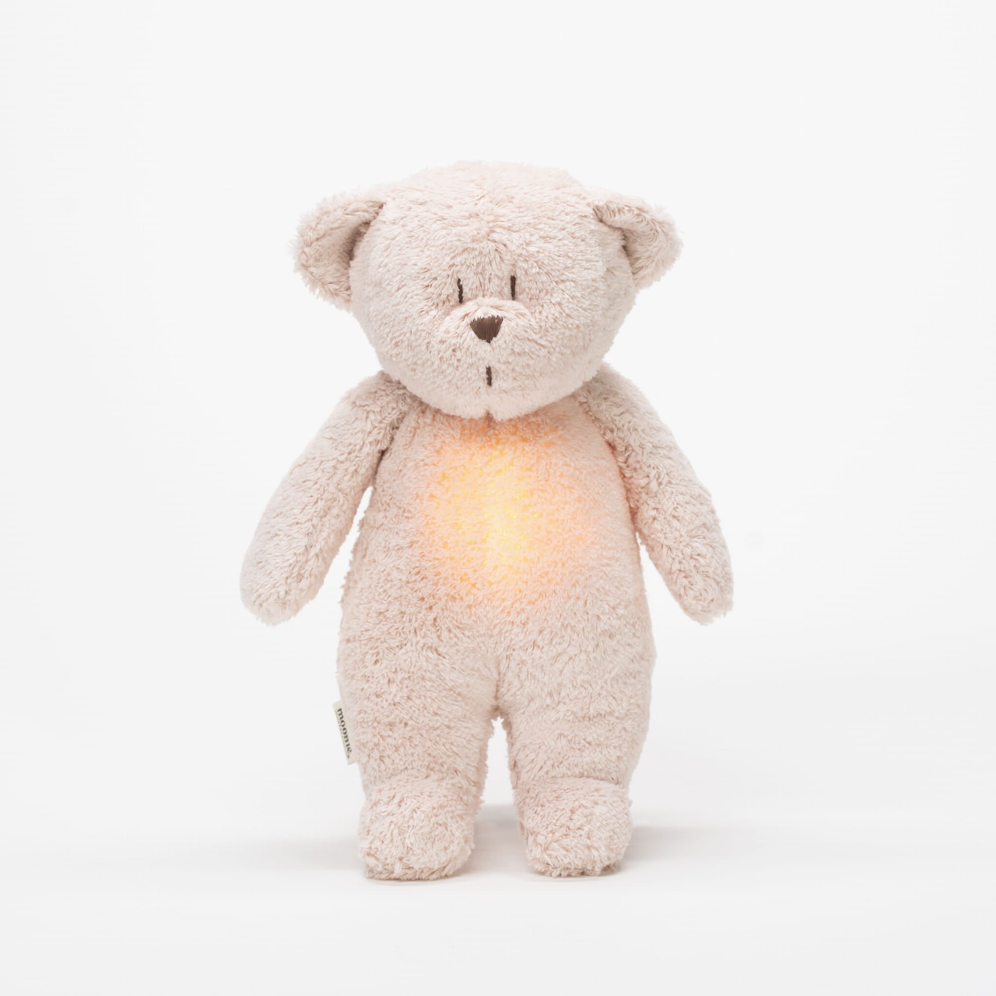 * Moonie Knuffel Bear Hartslag en Licht | Rose Natur * Moonie Knuffel Bear Hartslag en Licht | Rose Natur