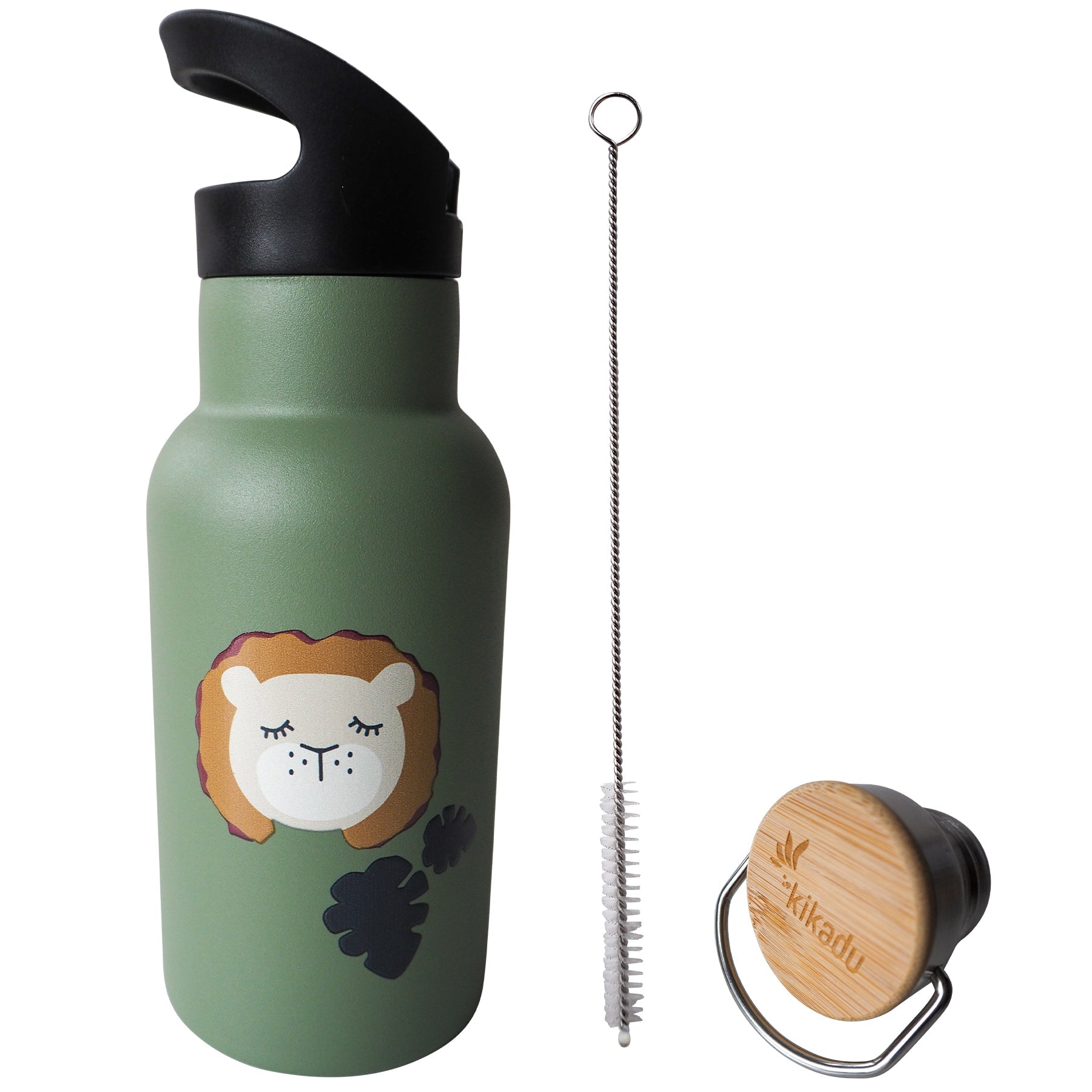 Kikadu Drinkfles | Lion Olive Kikadu Drinkfles | Lion Olive
