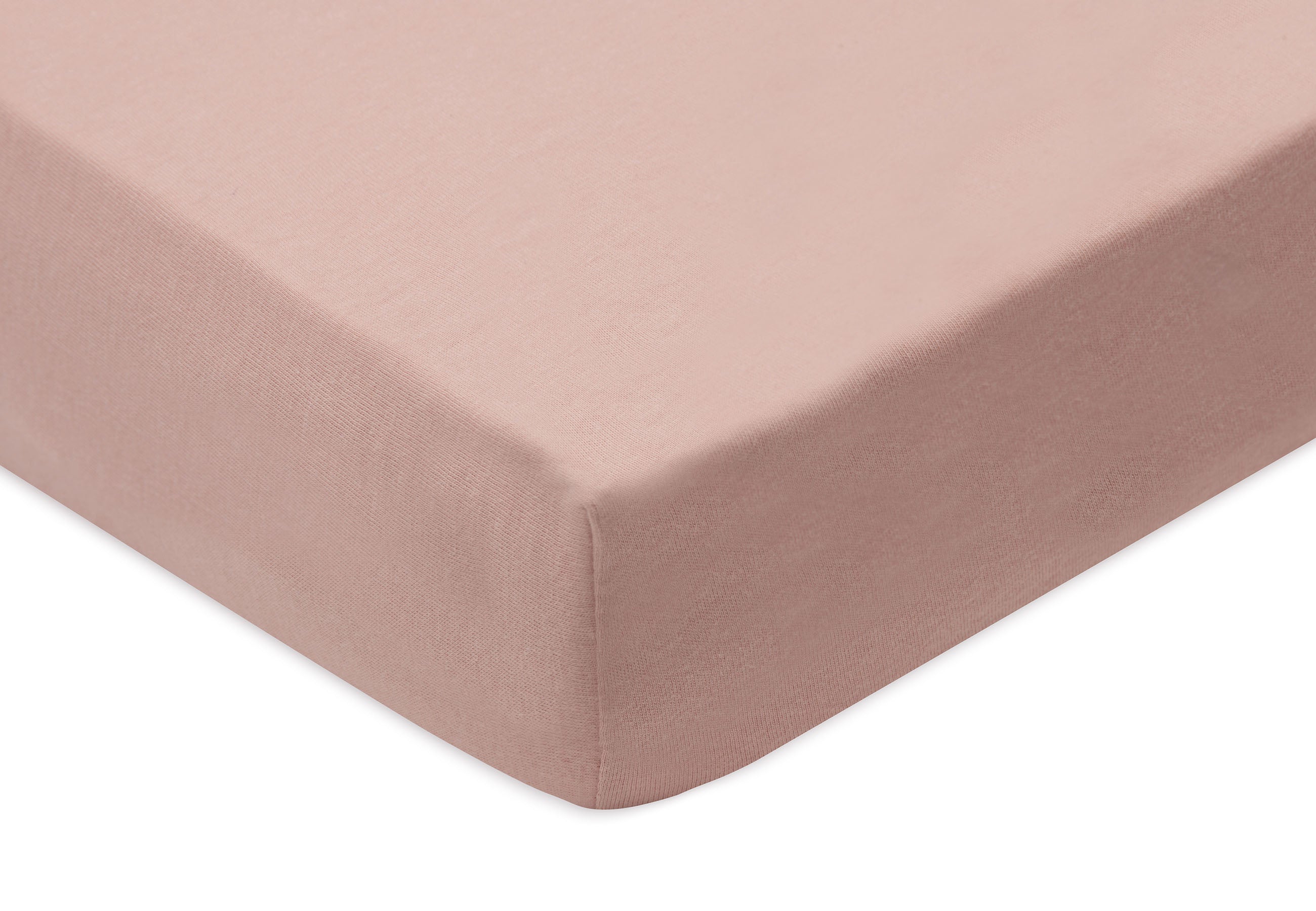 Jollein Hoeslaken Jersey 40/50x80/90cm 2ST | Wild Rose/Ivory Jollein Hoeslaken Jersey 40/50x80/90cm 2ST | Wild Rose/Ivory