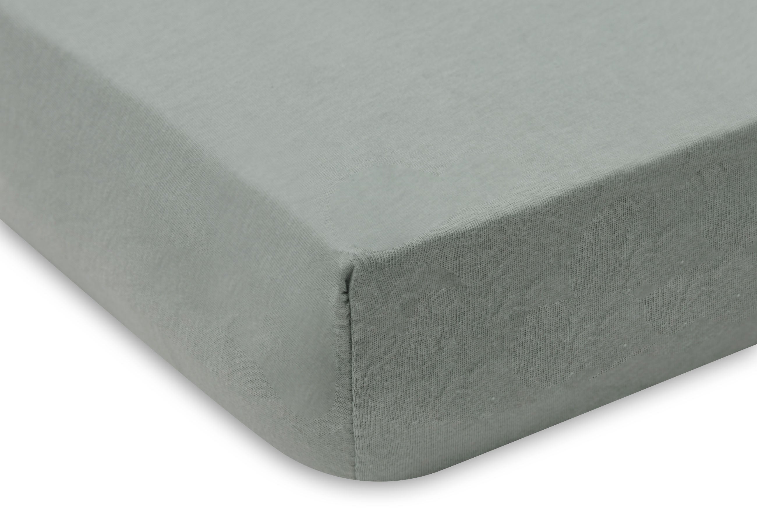 Jollein Hoeslaken Jersey 60x120cm 2ST | Sea Green/Ivory Jollein Hoeslaken Jersey 60x120cm 2ST | Sea Green/Ivory