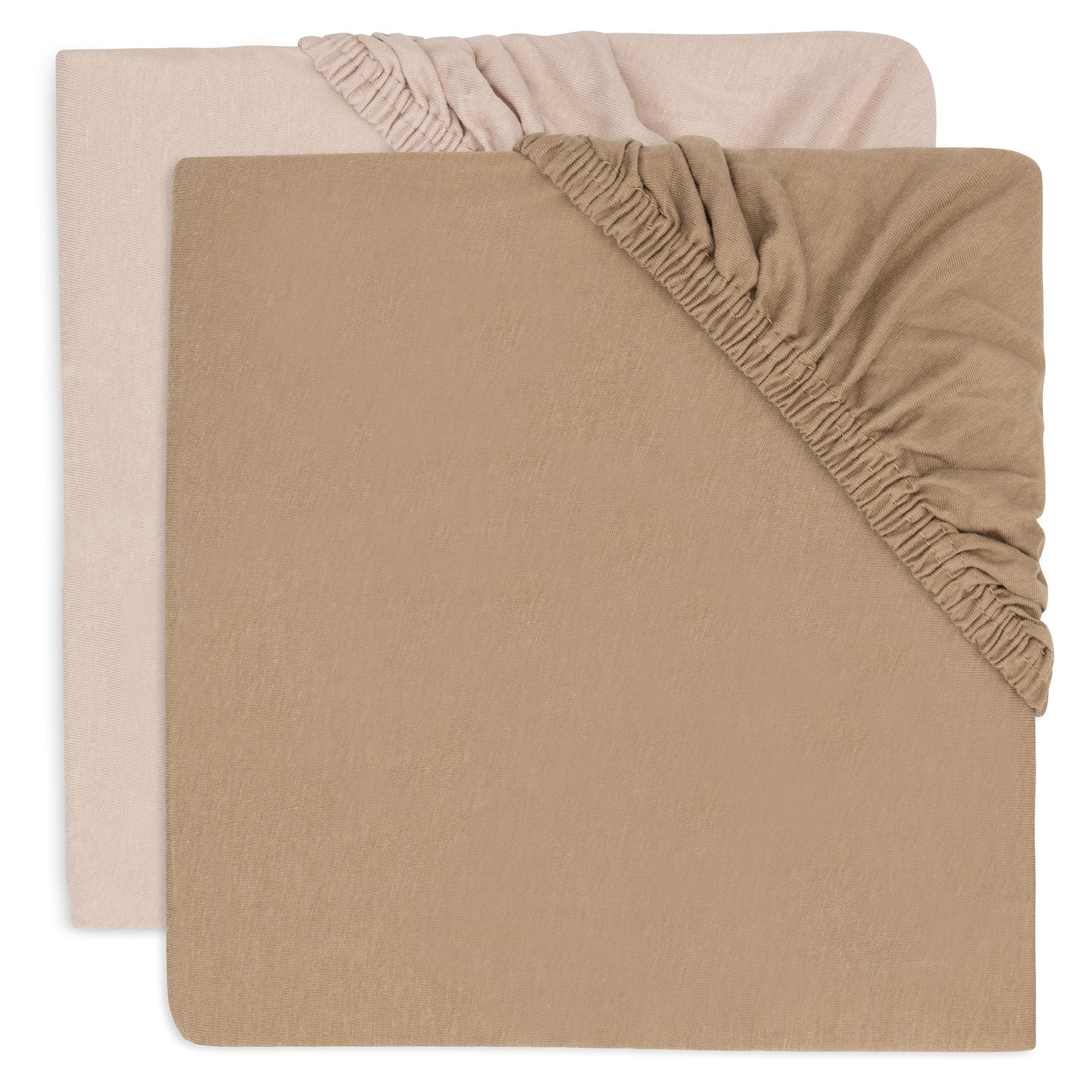 Jollein Hoeslaken Jersey 70/75x140/150cm Wild Rose/Biscuit (2Pack) Jollein Hoeslaken Jersey 70/75x140/150cm Wild Rose/Biscuit (2Pack)