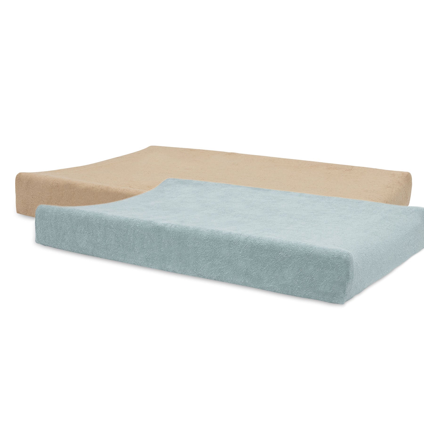 Jollein Aankleedkussenhoes Badstof 50x70cm Sea Green/Biscuit (2Pack) Jollein Aankleedkussenhoes Badstof 50x70cm Sea Green/Biscuit (2Pack)