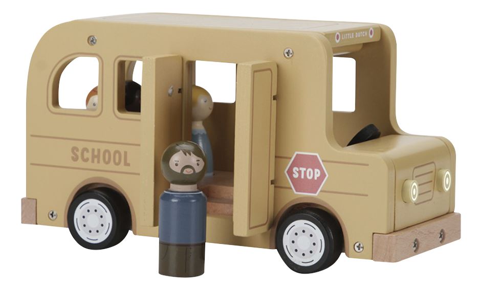 Little Dutch Schoolbus Met Poppetjes Little Dutch Schoolbus Met Poppetjes