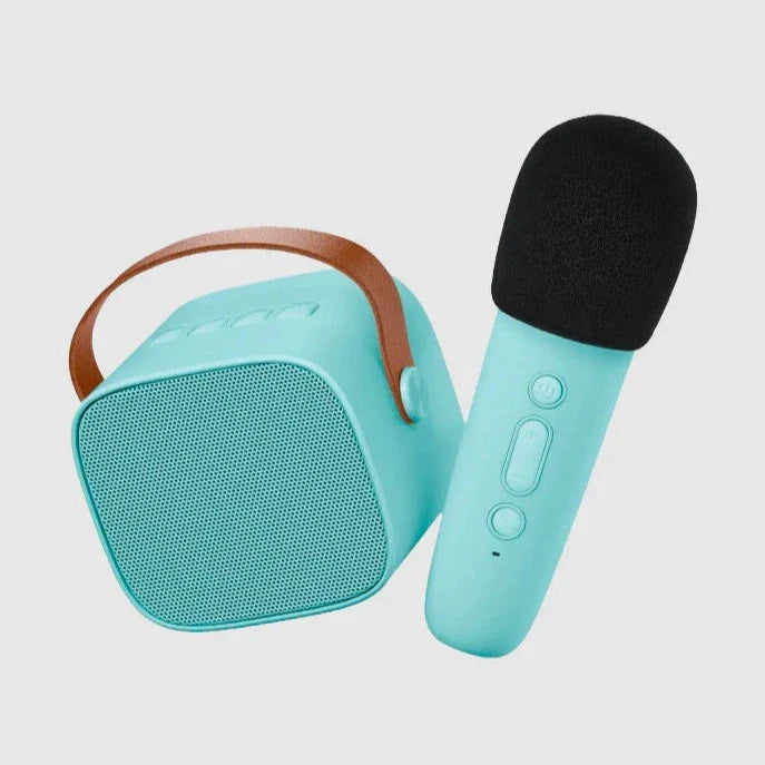 Lalarma Karaoke Set Met Draadloze Microfoon | Blue Lalarma Karaoke Set Met Draadloze Microfoon | Blue