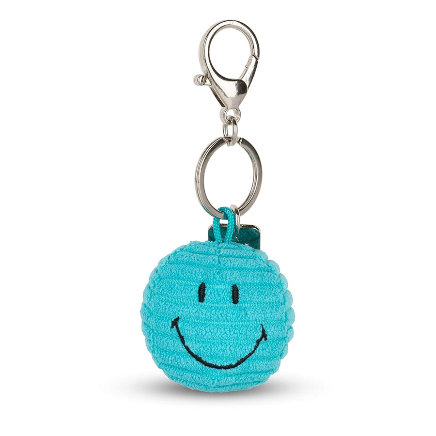 Bon Ton Toys x Smiley Sleutelhanger Eco Corduroy | Blauwgroen Bon Ton Toys x Smiley Sleutelhanger Eco Corduroy | Blauwgroen
