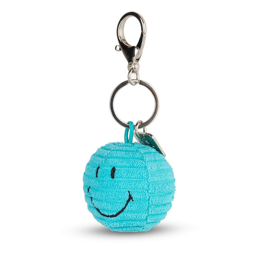 Bon Ton Toys x Smiley Sleutelhanger Eco Corduroy | Blauwgroen Bon Ton Toys x Smiley Sleutelhanger Eco Corduroy | Blauwgroen