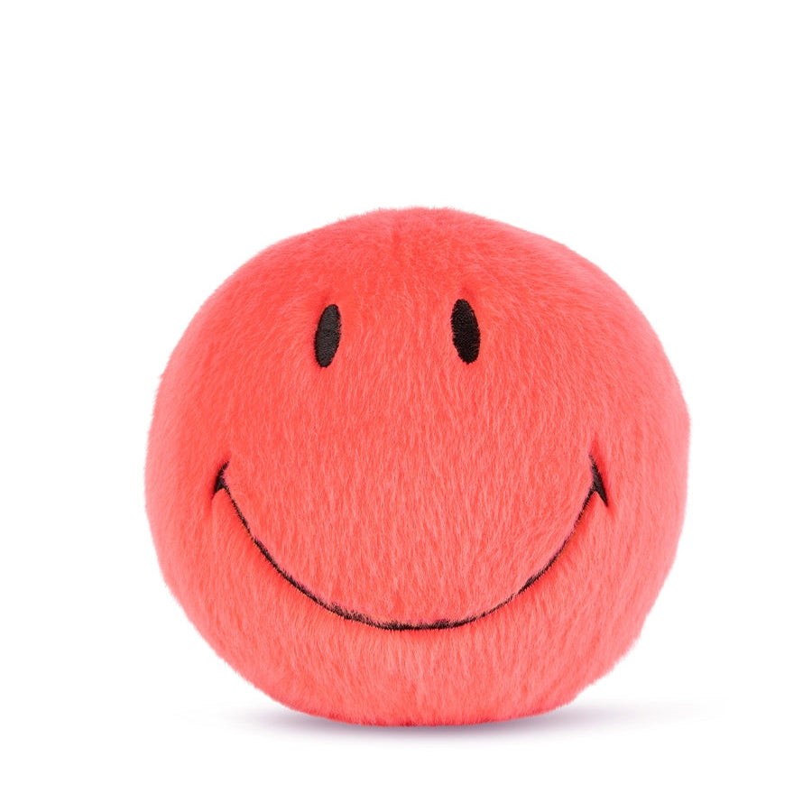 Bon Ton Toys x Smiley Knuffel Eco Fuzzy 13cm | Koraal Bon Ton Toys x Smiley Knuffel Eco Fuzzy 13cm | Koraal