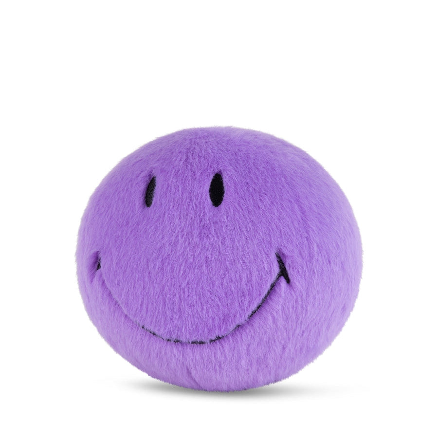 Bon Ton Toys x Smiley Knuffel Eco Fuzzy 13cm | Paars Bon Ton Toys x Smiley Knuffel Eco Fuzzy 13cm | Paars