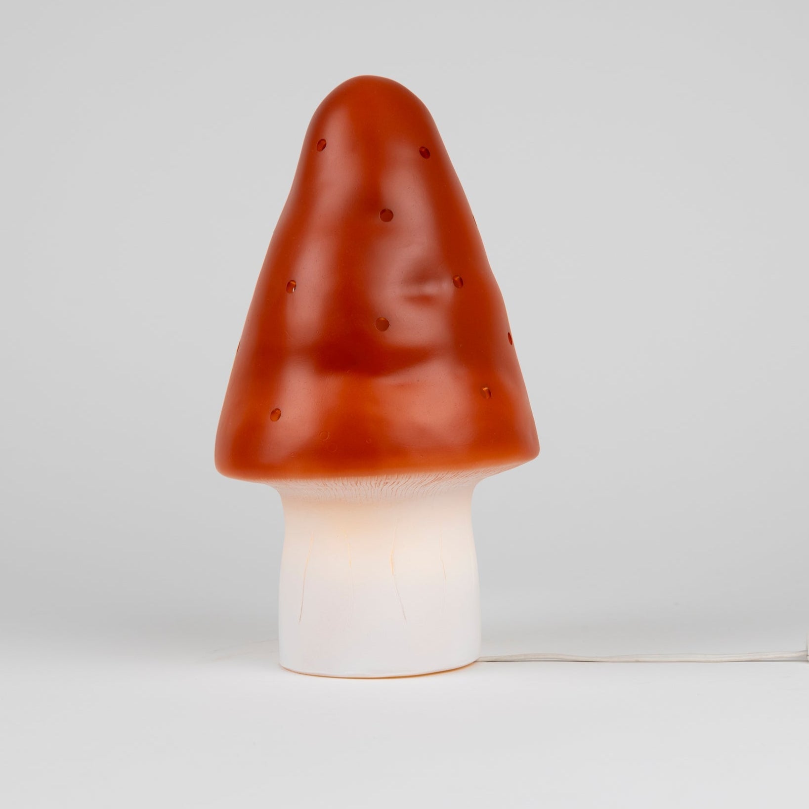 Egmont Toys Nachtlamp Mushroom Rood Brick 28cm Egmont Toys Nachtlamp Mushroom Rood Brick 28cm