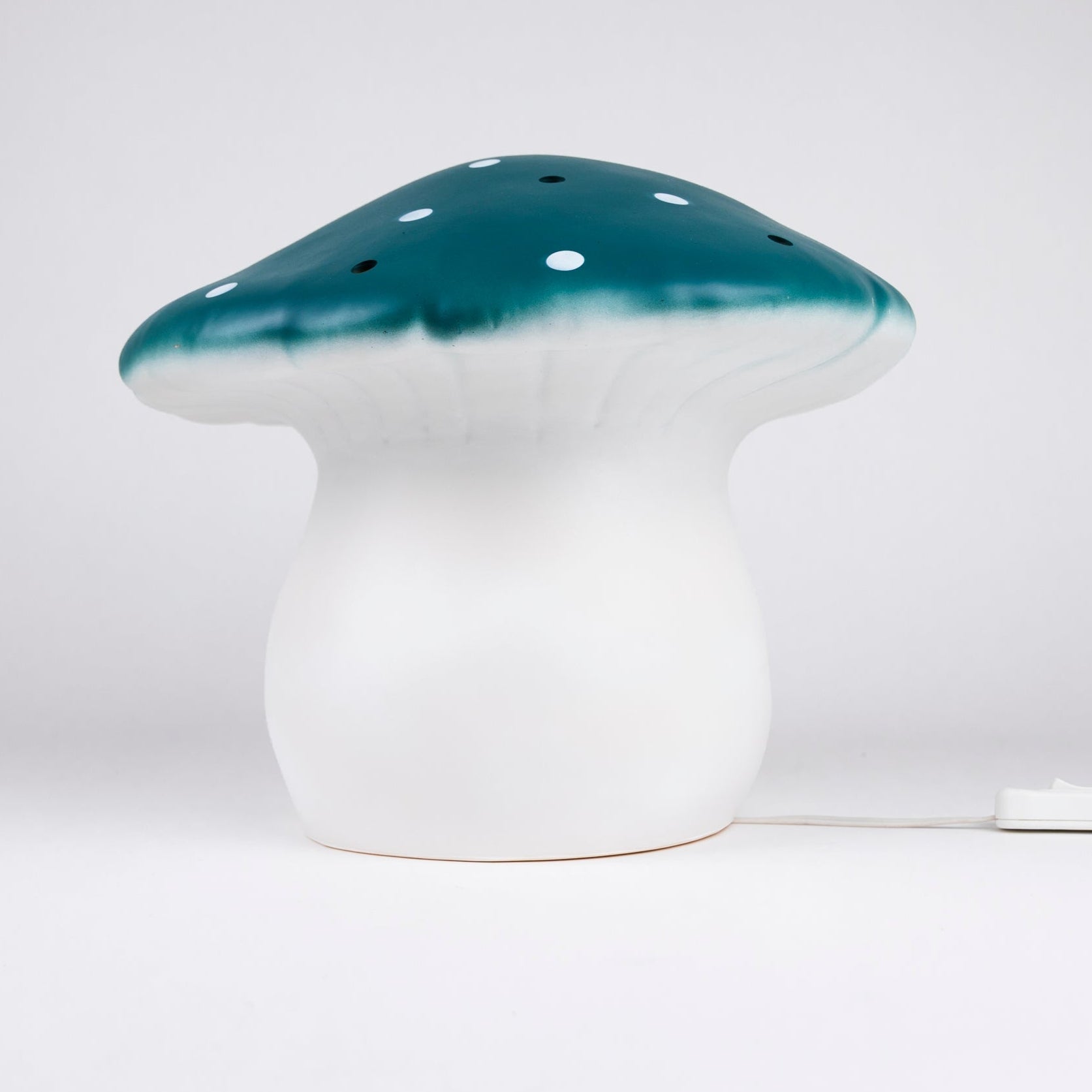 Egmont Toys Nachtlamp Mushroom Large Natural Teal 30cm Egmont Toys Nachtlamp Mushroom Large Natural Teal 30cm