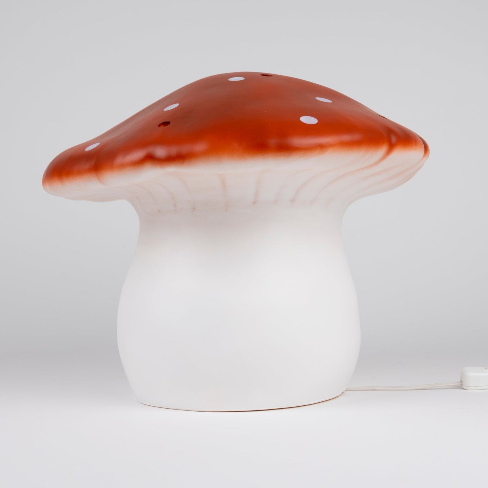 Egmont Toys Nachtlamp Mushroom Large Rood Brick 30cm Egmont Toys Nachtlamp Mushroom Large Rood Brick 30cm