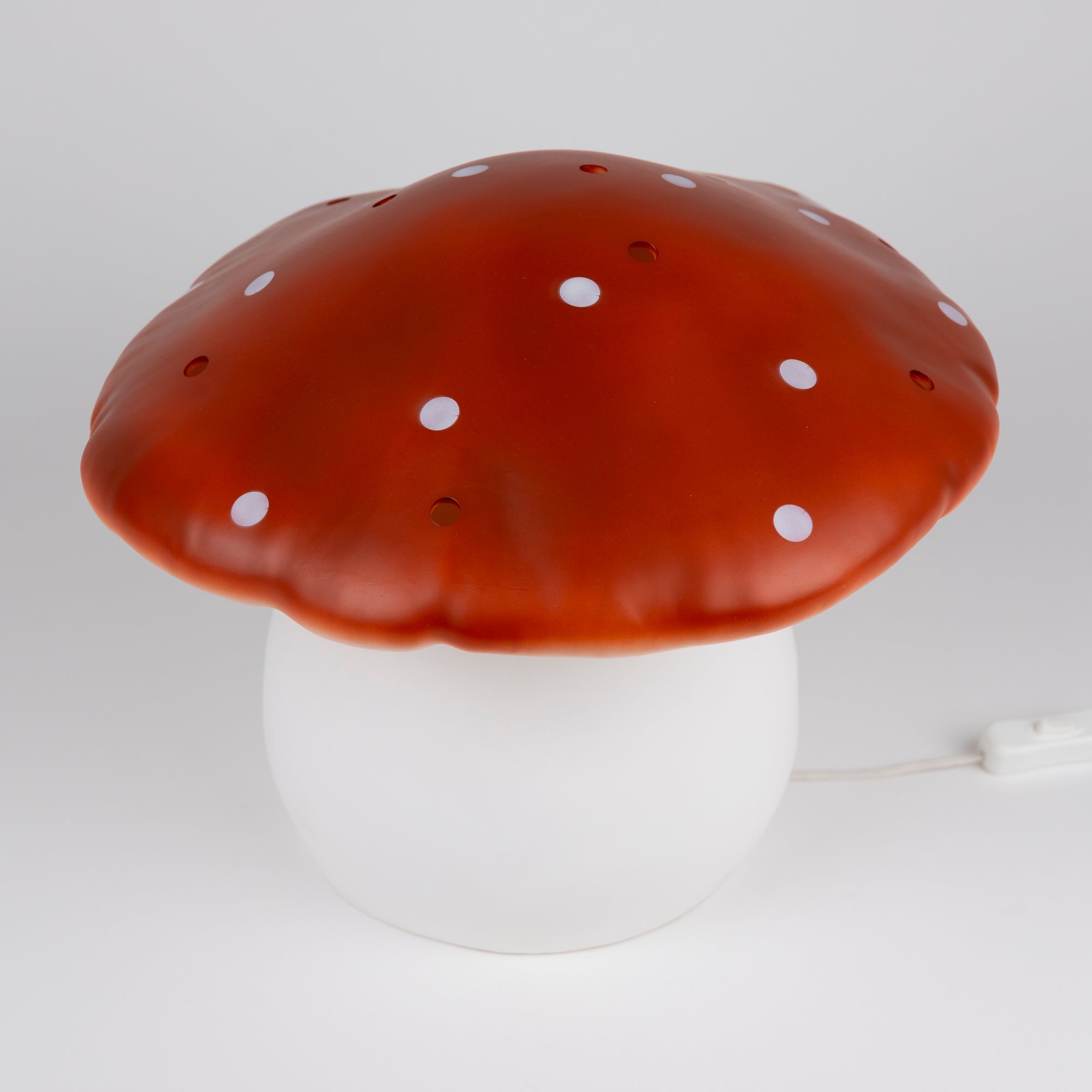 Egmont Toys Nachtlamp Mushroom Large Rood Brick 30cm Egmont Toys Nachtlamp Mushroom Large Rood Brick 30cm