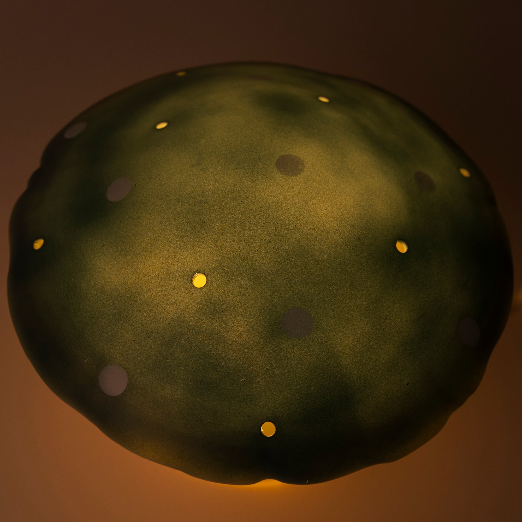 Egmont Toys Nachtlamp Mushroom Medium Natural Teal 20cm Egmont Toys Nachtlamp Mushroom Medium Natural Teal 20cm