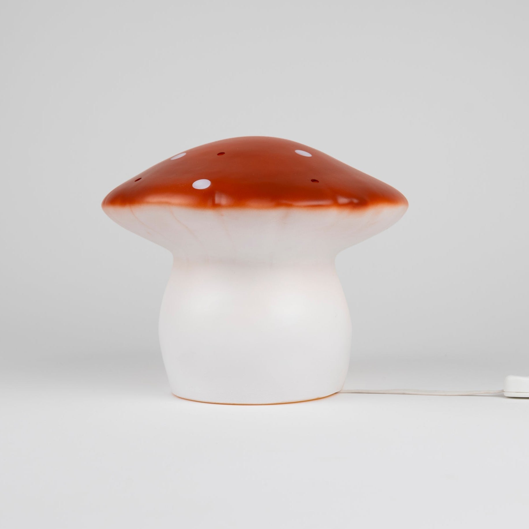 Egmont Toys Nachtlamp Mushroom Medium Rood Brick 20cm Egmont Toys Nachtlamp Mushroom Medium Rood Brick 20cm