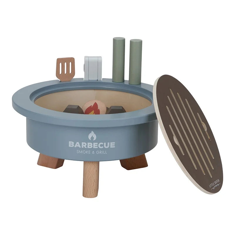 Little Dutch Barbecue Toy Set Houten Speelset Little Dutch Barbecue Toy Set Houten Speelset