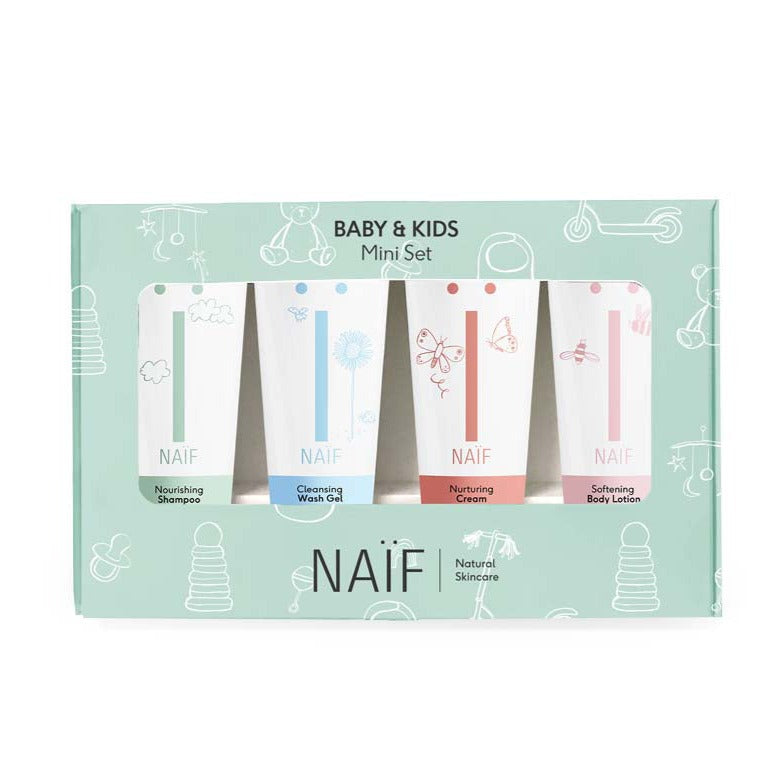 Naïf Mini Set 4 x 15ml Baby & Kids Naïf Mini Set 4 x 15ml Baby & Kids