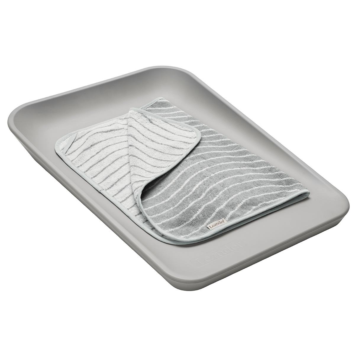 Leander Matty Topper Voor Verschoningskussen | Cool Grey Organic Leander Matty Topper Voor Verschoningskussen | Cool Grey Organic