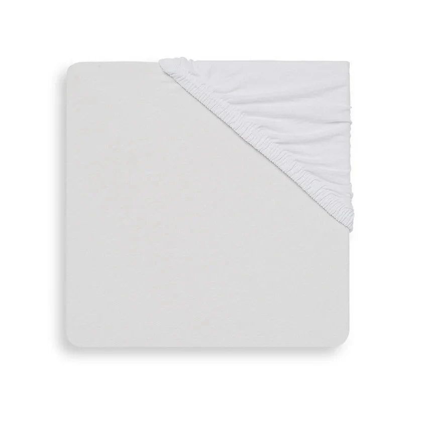 Jollein Hoeslaken Jersey 40/50x80/90cm | White Jollein Hoeslaken Jersey 40/50x80/90cm | White