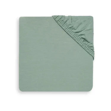 Jollein Hoeslaken Jersey 40/50x80/90cm | Ash Green Jollein Hoeslaken Jersey 40/50x80/90cm | Ash Green