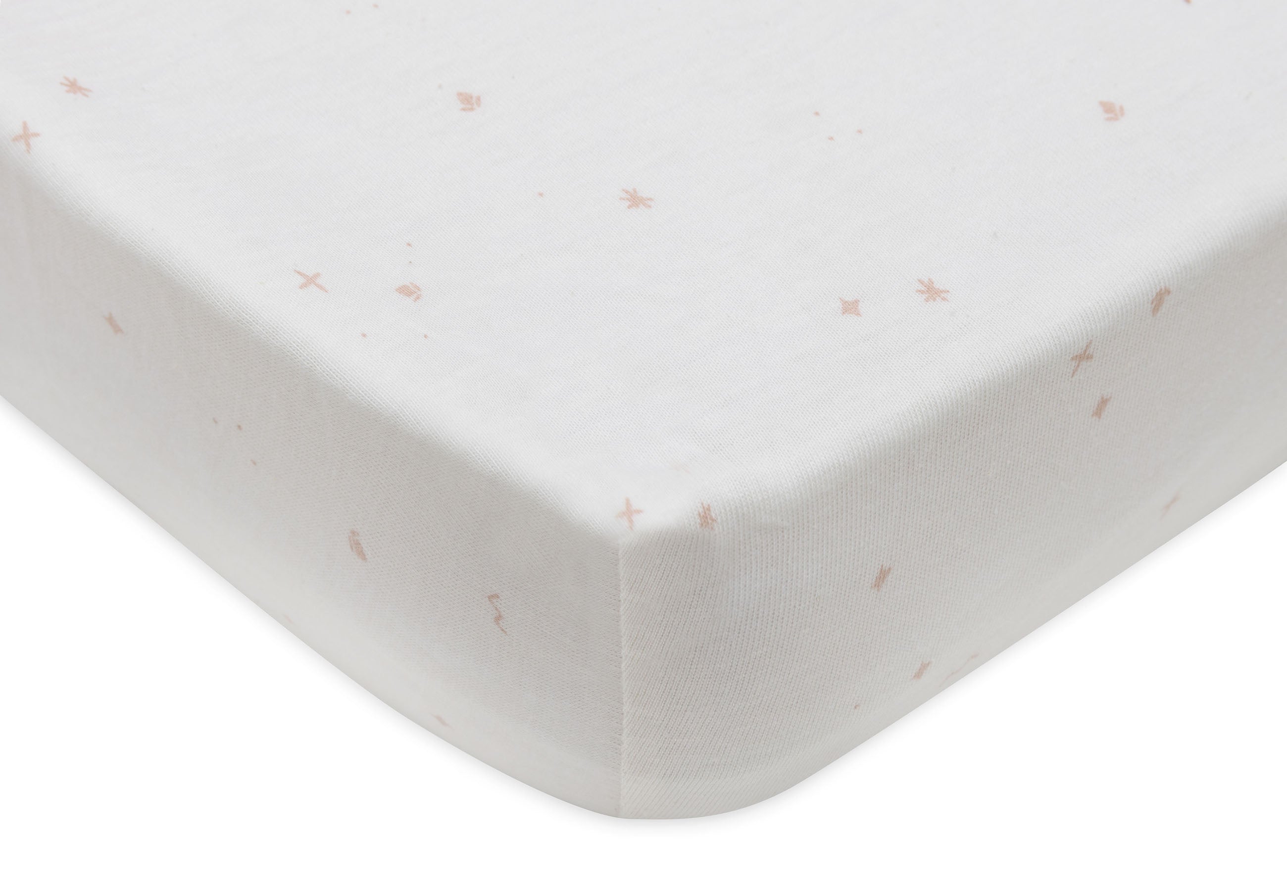 Jollein Hoeslaken Jersey 60x120cm Twinkling Wild Rose Jollein Hoeslaken Jersey 60x120cm Twinkling Wild Rose