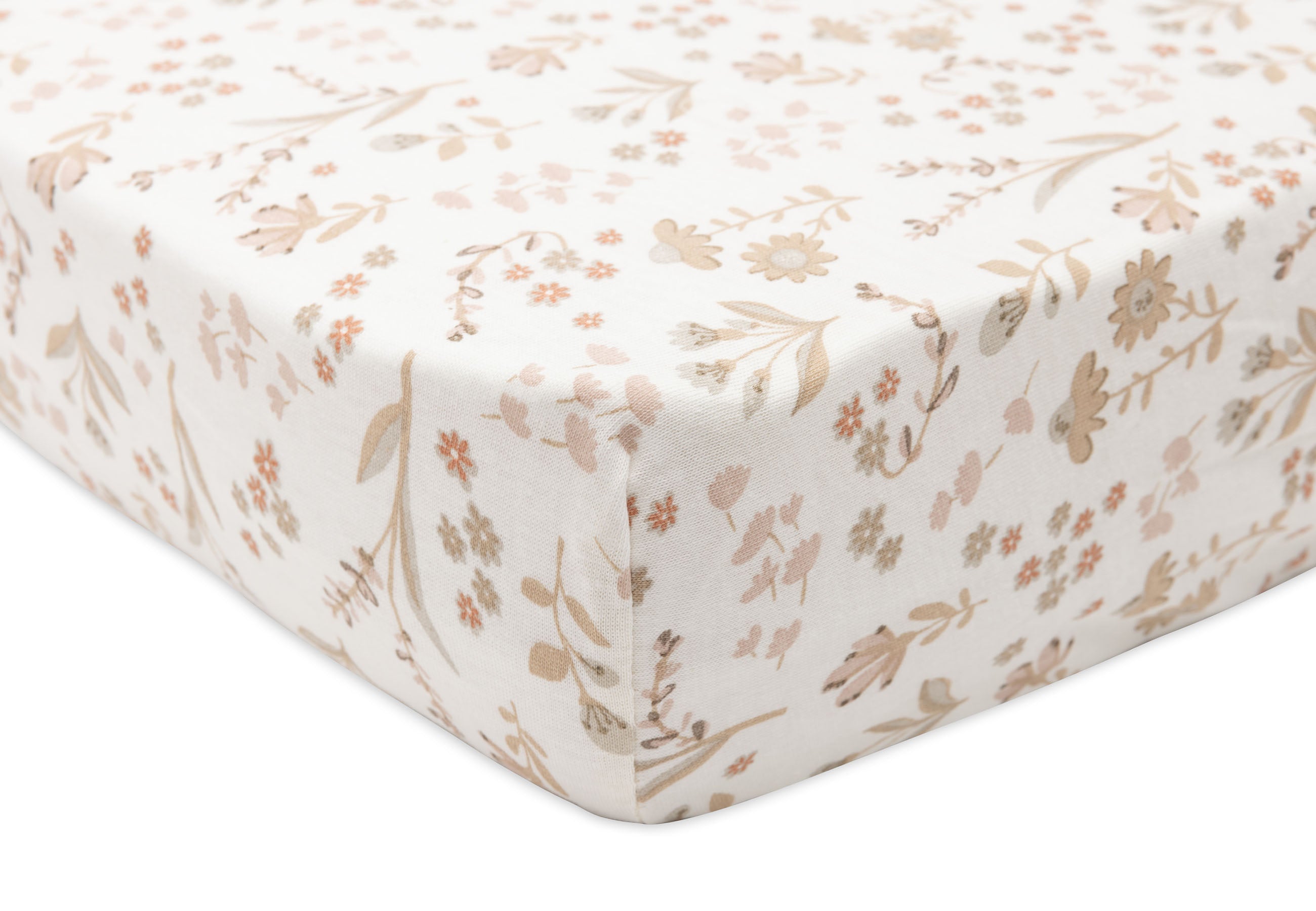 Jollein Hoeslaken Jersey 60x120cm Bloomy Jollein Hoeslaken Jersey 60x120cm Bloomy