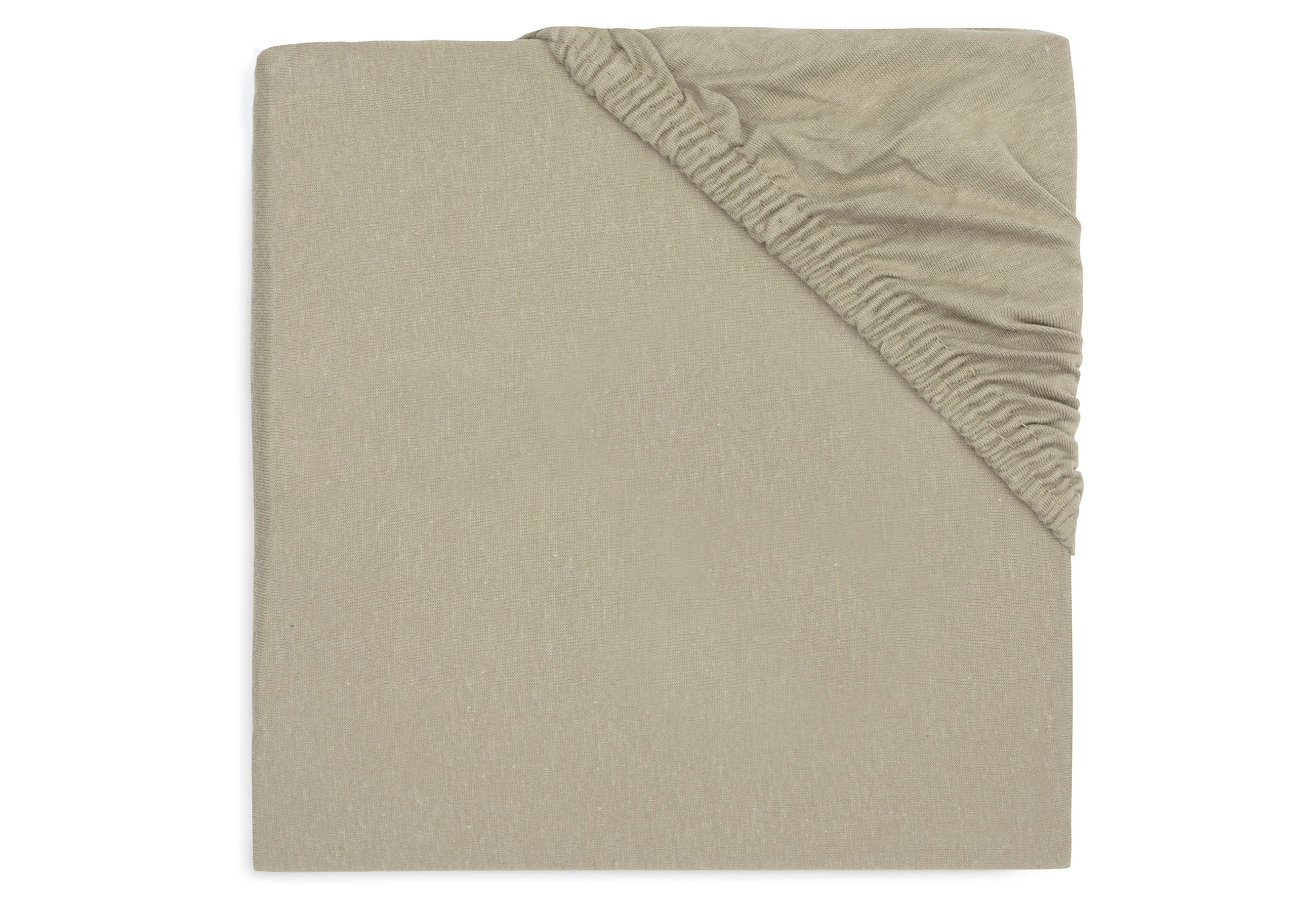 Jollein Hoeslaken Jersey Boxmatras 75x95cm | Olive Green Jollein Hoeslaken Jersey Boxmatras 75x95cm | Olive Green