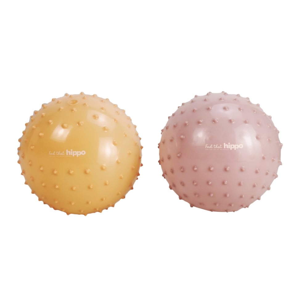 Find That Hippo Sensorische Ballen Set 2 | Rozebruin / Roodbruin Find That Hippo Sensorische Ballen Set 2 | Rozebruin / Roodbruin