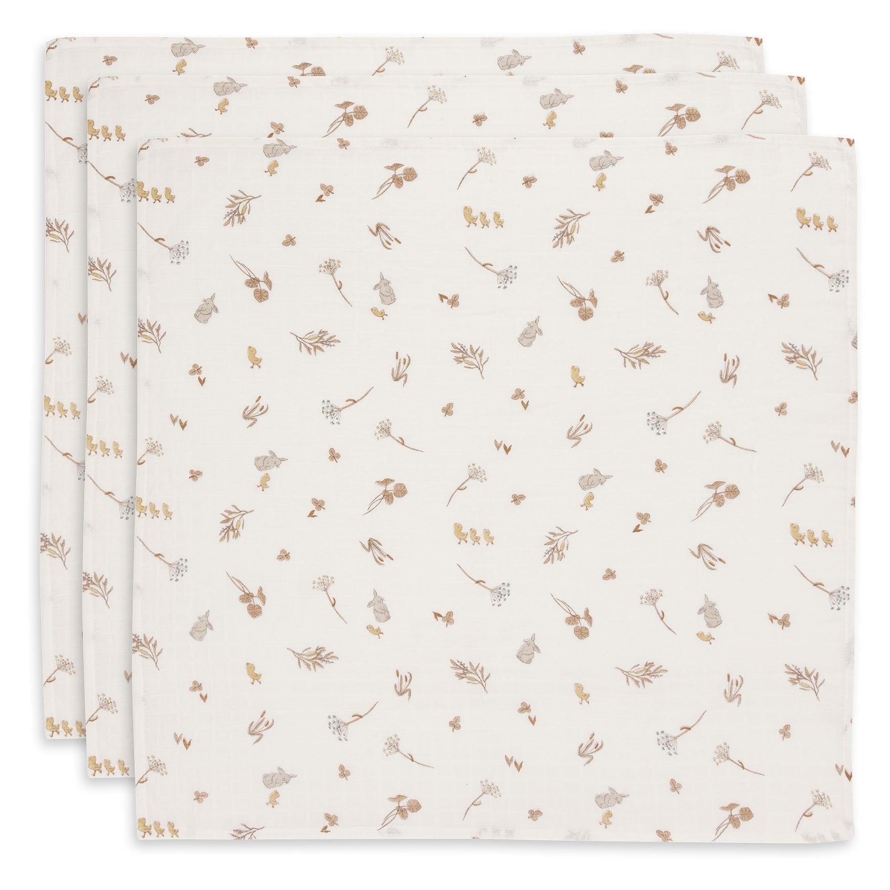 Jollein Hydrofiele Doek 70x70cm Riverside (3pack) Jollein Hydrofiele Doek 70x70cm Riverside (3pack)