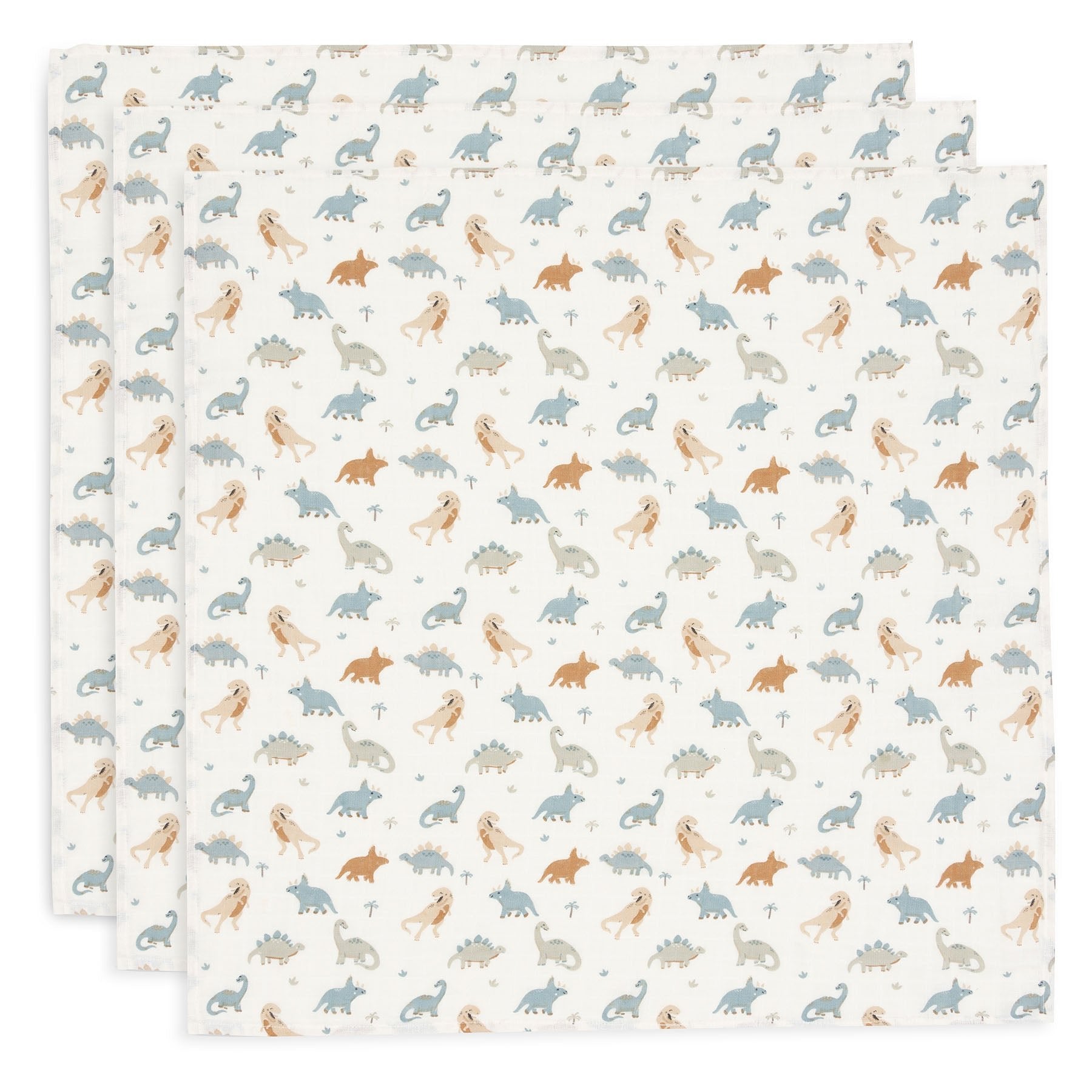 Jollein Hydrofiele Doek 70x70cm Roarsome (3pack) Jollein Hydrofiele Doek 70x70cm Roarsome (3pack)