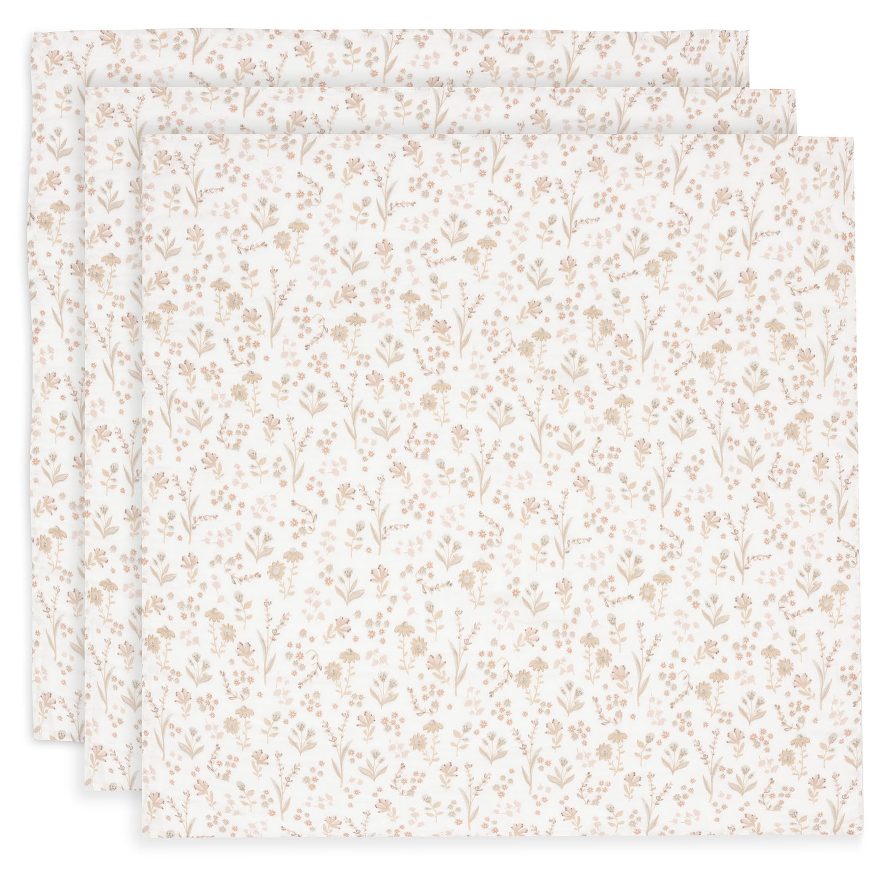 Jollein Hydrofiele Doek Small 70x70cm Bloomy (3Pack) Jollein Hydrofiele Doek Small 70x70cm Bloomy (3Pack)