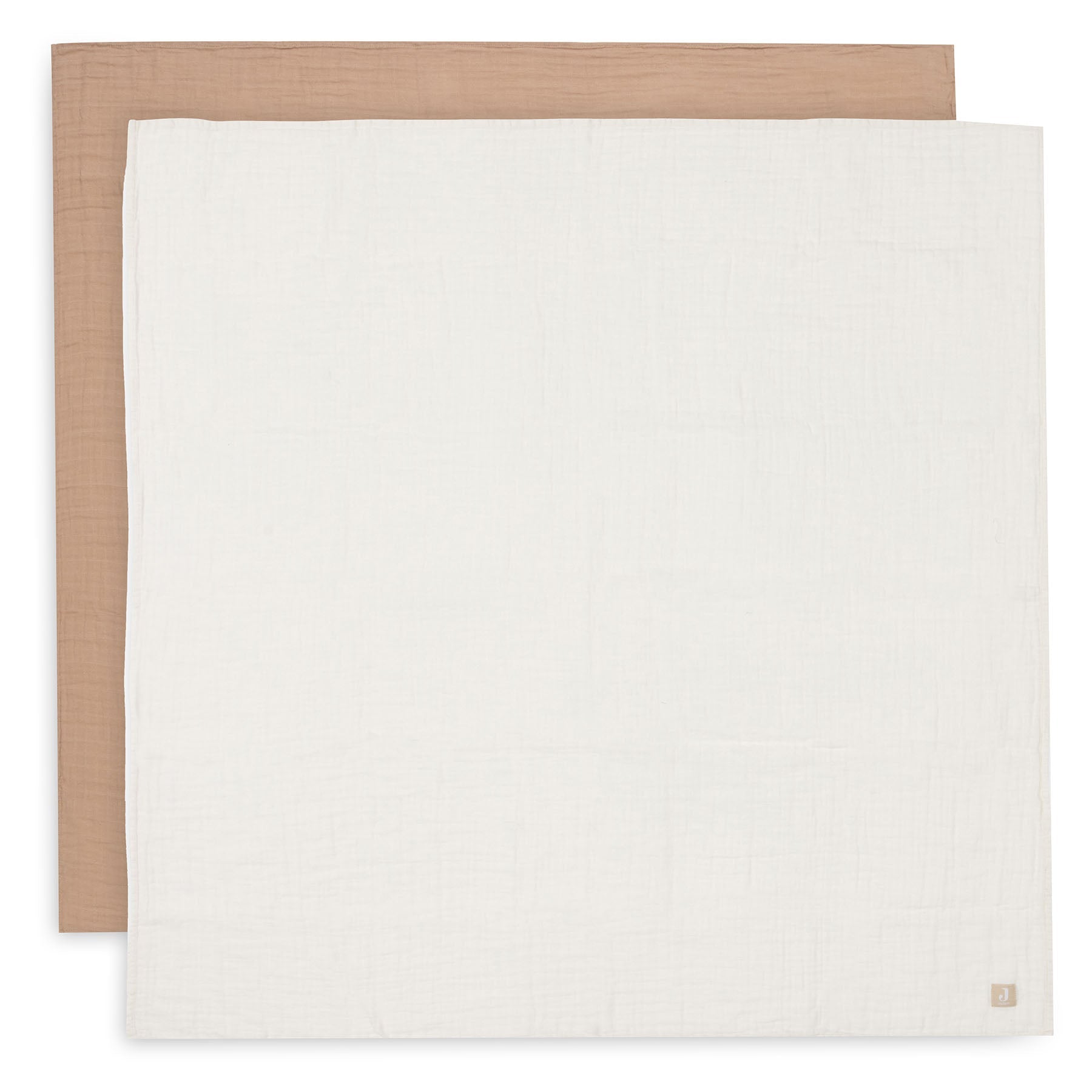 Jollein Hydrofiele Doek Large 115x115cm Biscuit/Ivory (2Pack) Jollein Hydrofiele Doek Large 115x115cm Biscuit/Ivory (2Pack)