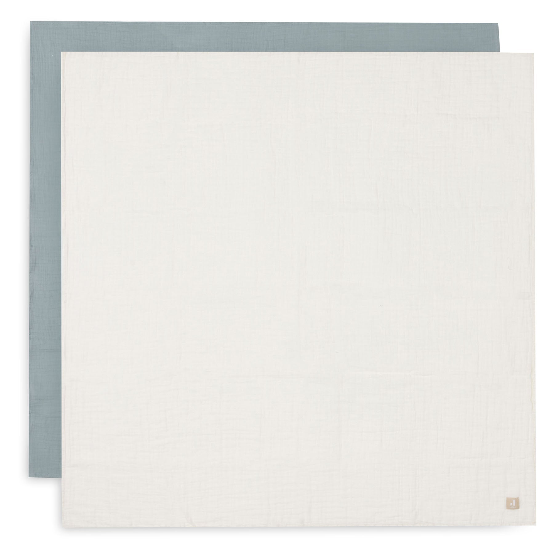 Jollein Hydrofiele Doek Large 115x115cm Sea Green/Ivory (2Pack) Jollein Hydrofiele Doek Large 115x115cm Sea Green/Ivory (2Pack)