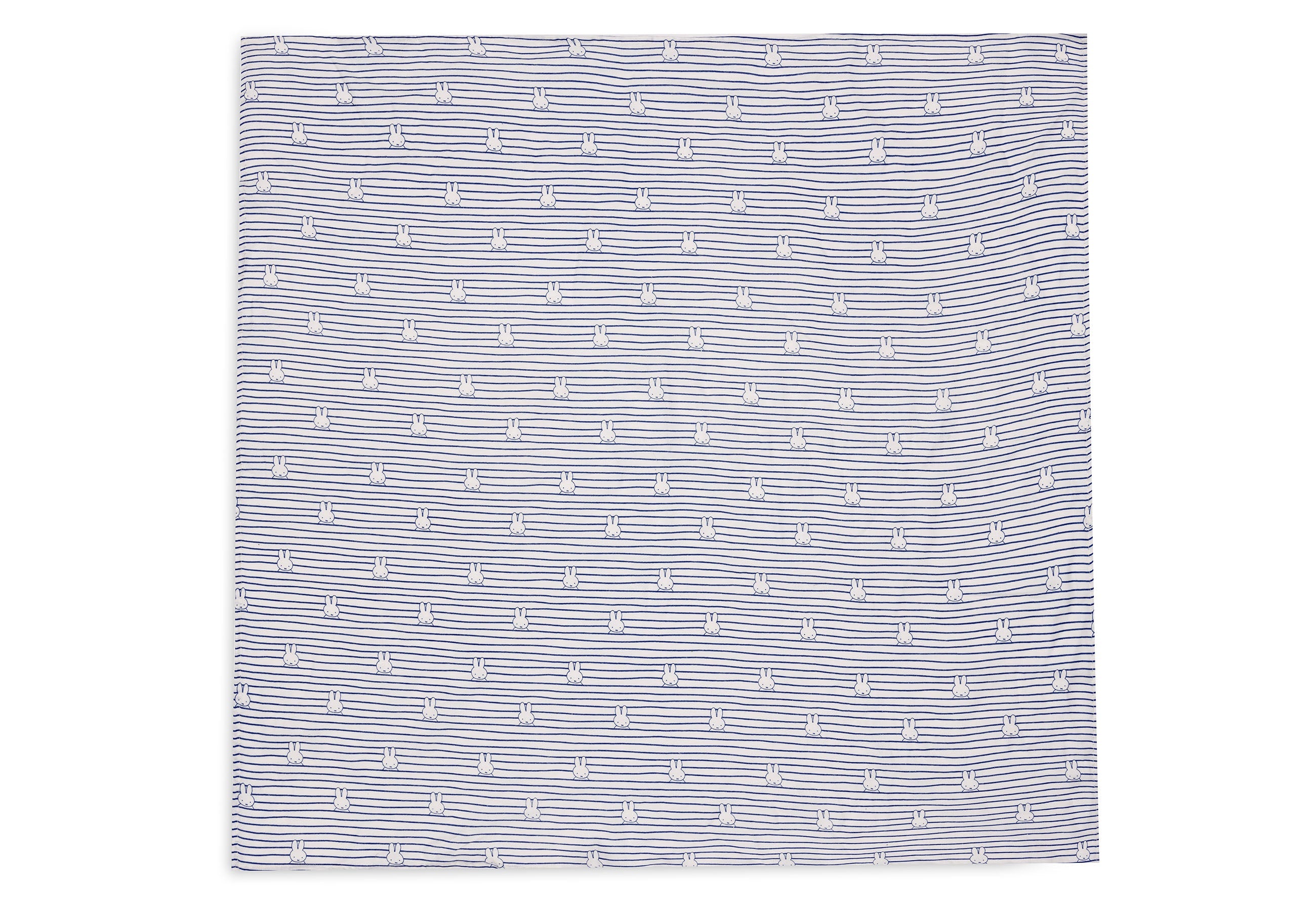 * Jollein Hydrofiele Doek Large 115x115cm | Miffy Stripe Navy (2Pack) * Jollein Hydrofiele Doek Large 115x115cm | Miffy Stripe Navy (2Pack)