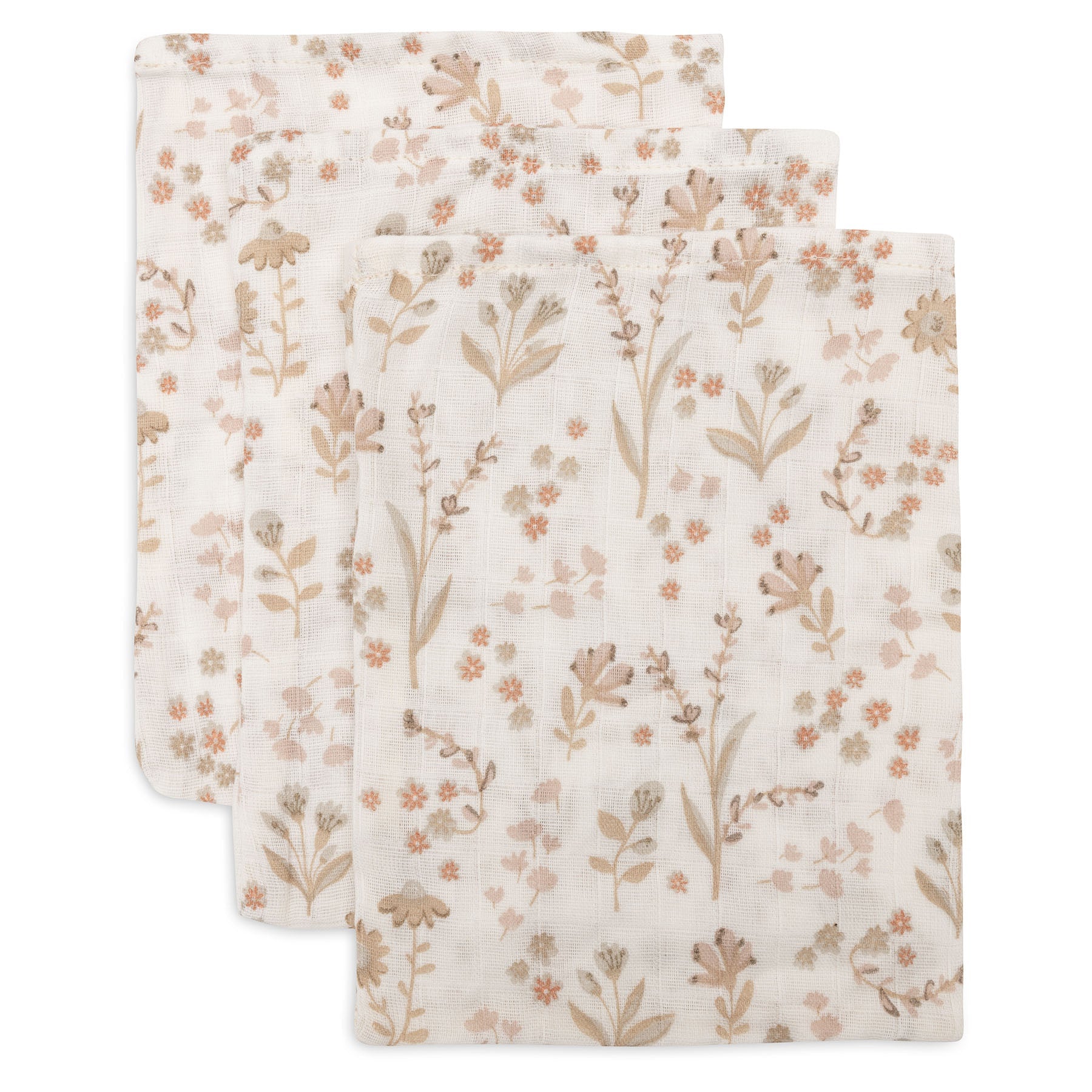 Jollein Hydrofiel Washandje 15x20cm Bloomy (3Pack) Jollein Hydrofiel Washandje 15x20cm Bloomy (3Pack)