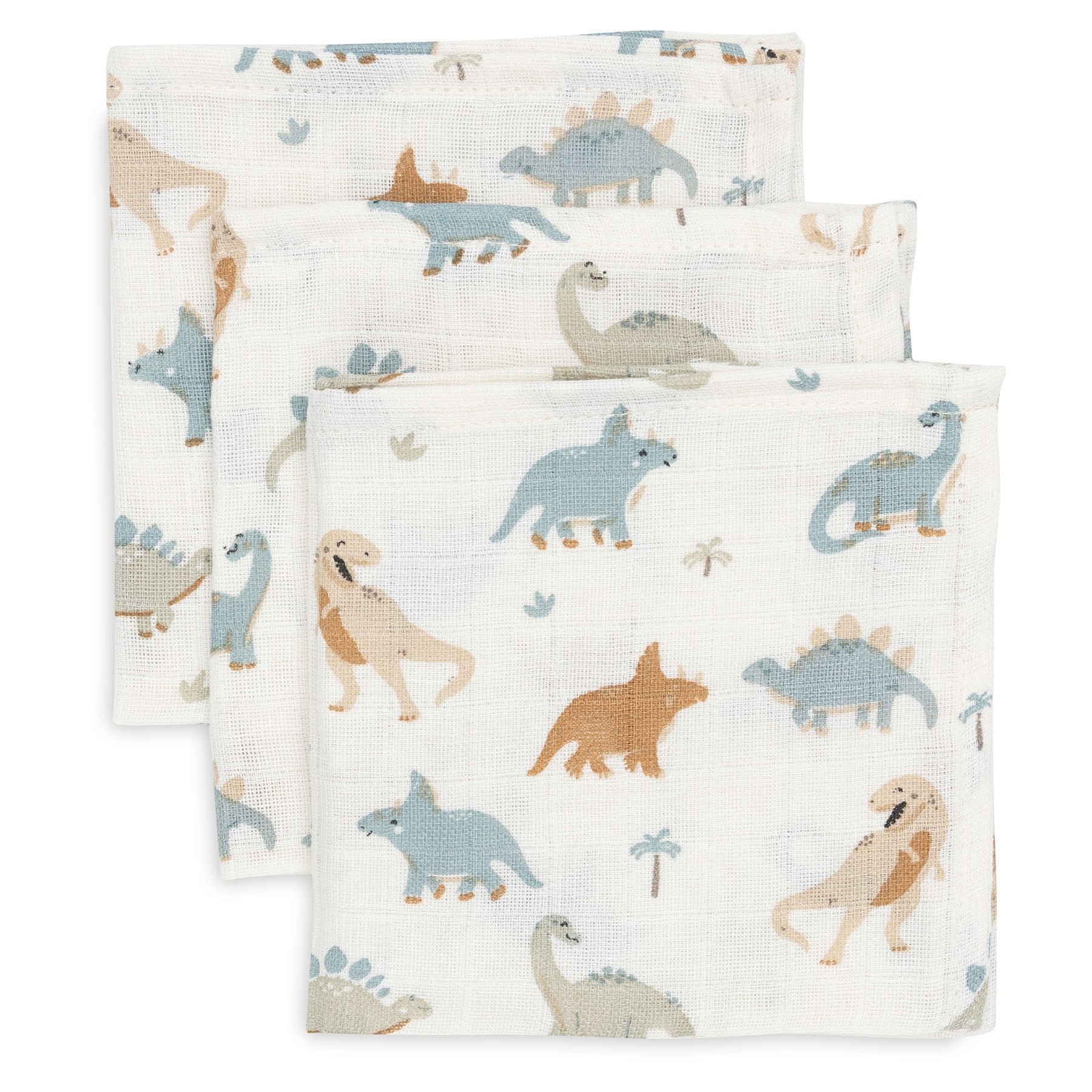 Jollein Hydrofiele Monddoekjes 31x31cm Roarsome (3pack) Jollein Hydrofiele Monddoekjes 31x31cm Roarsome (3pack)