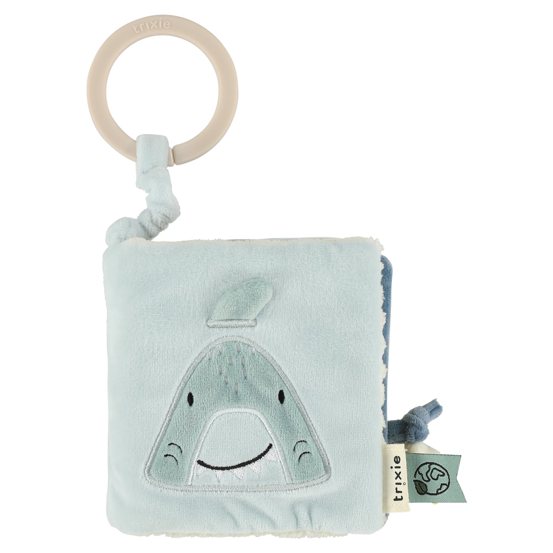 Trixie Sensorische Kinderwagen Boek | Mr. Shark Trixie Sensorische Kinderwagen Boek | Mr. Shark