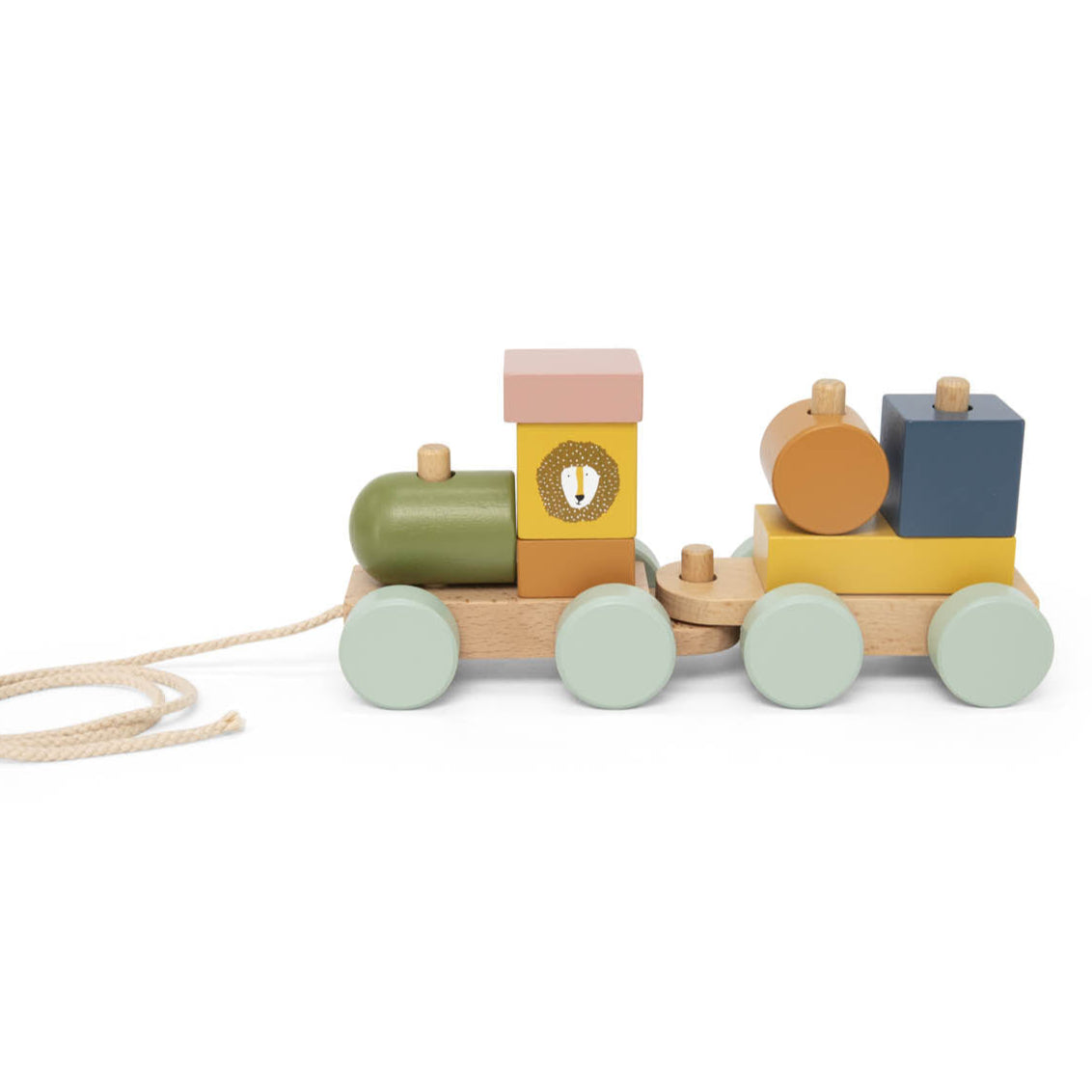 Trixie Houten Mini Dierentrein Trixie Houten Mini Dierentrein